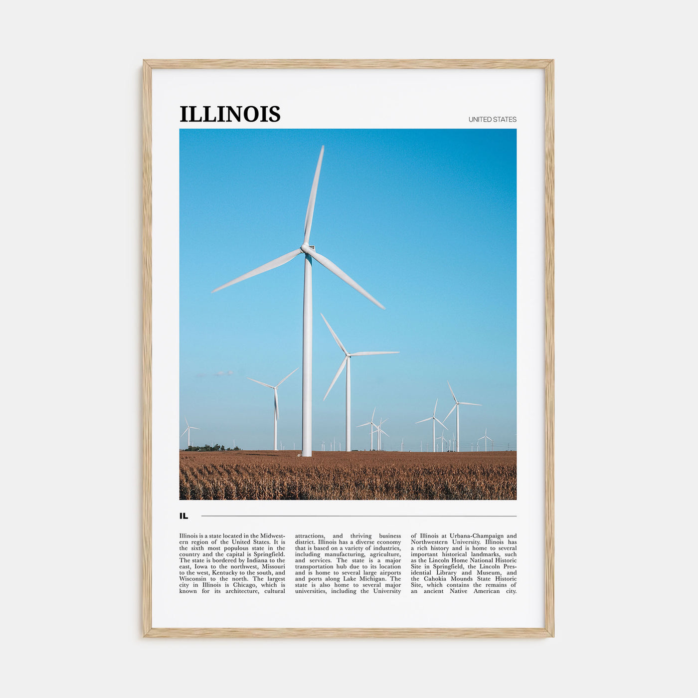 Illinois Travel Color No 1 Poster