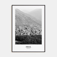 Imlil Portrait B&W Poster