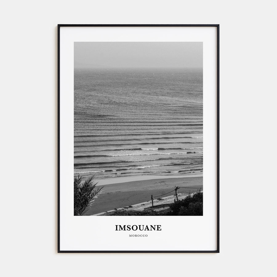 Imsouane Portrait B&W Poster