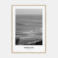 Imsouane Portrait B&W Poster