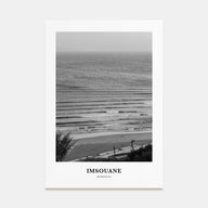 Imsouane Portrait B&W Poster