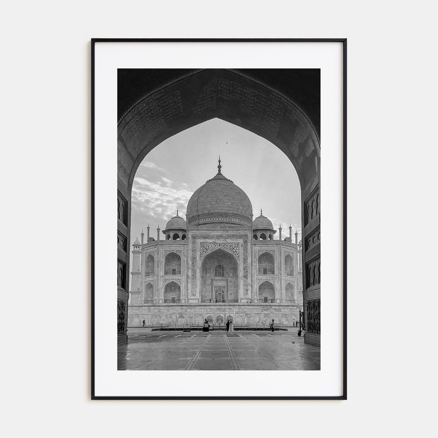 India Photo B&W Poster