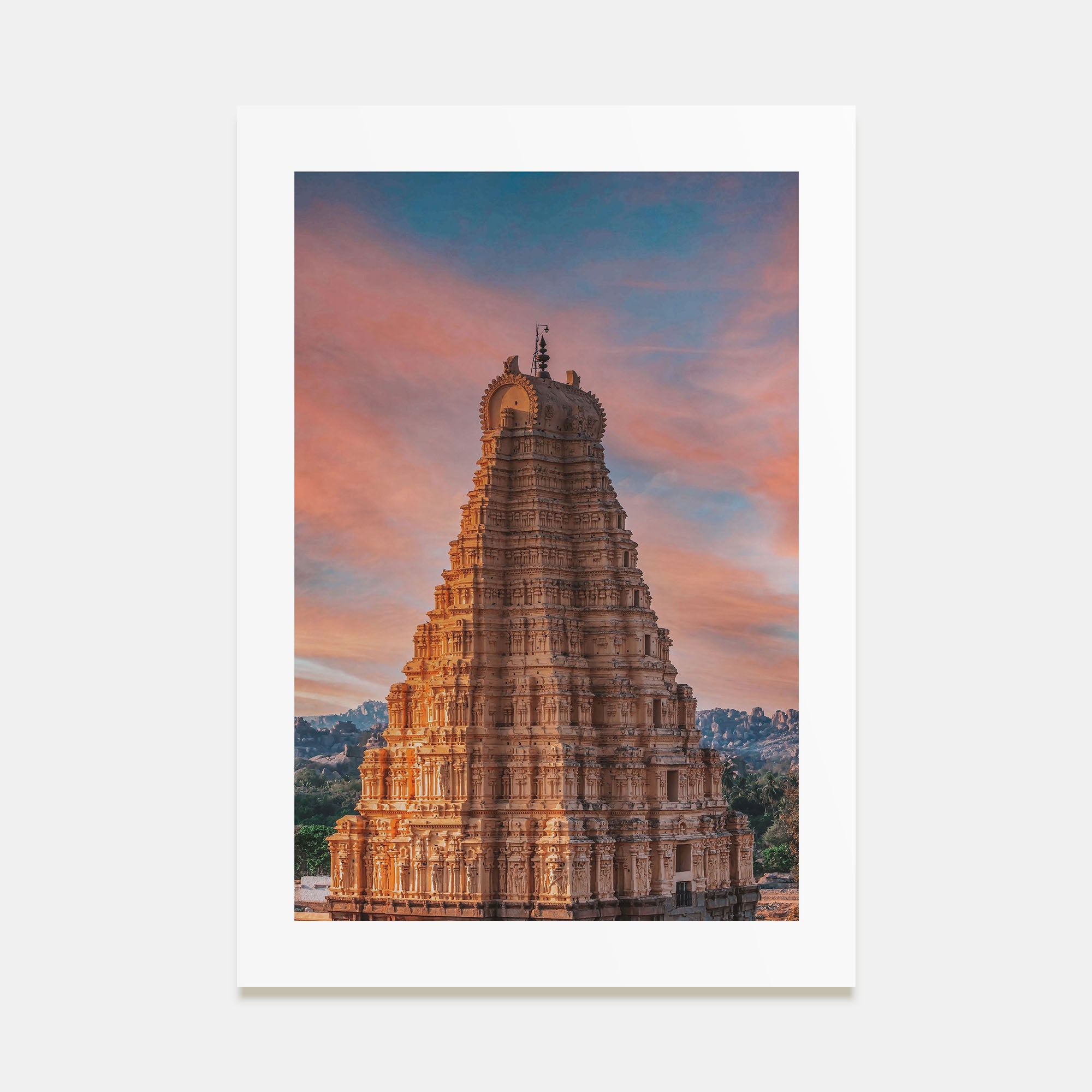 India Photo Color No 1 Poster