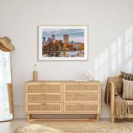 Indianapolis Landscape Color Poster