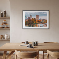 Indianapolis Landscape Color Poster