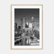 Indianapolis Photo B&W No 2 Poster