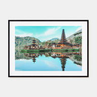 Indonesia Landscape Color Poster