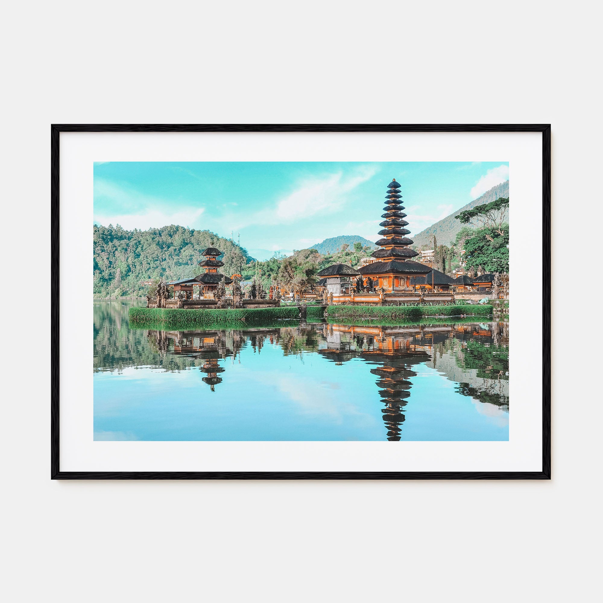 Indonesia Landscape Color Poster