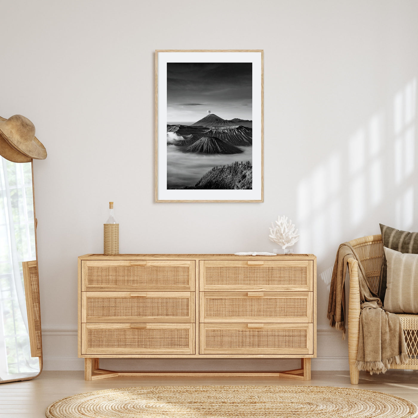 Indonesia Photo B&W Poster