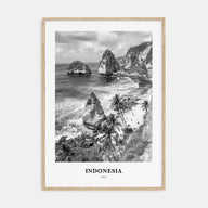 Indonesia Portrait B&W No 1 Poster