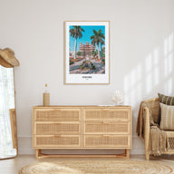 Indore Portrait Color Poster