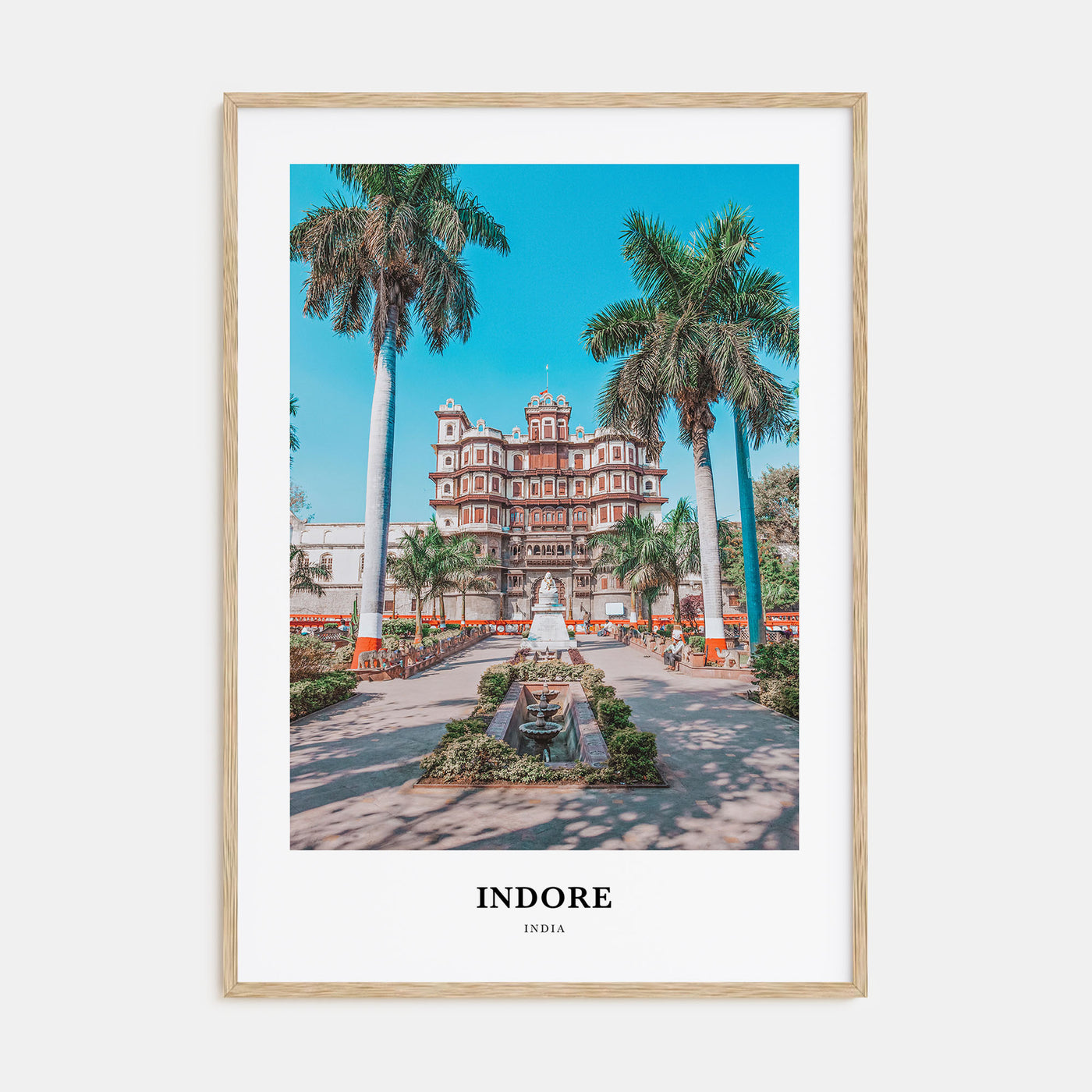 Indore Portrait Color Poster