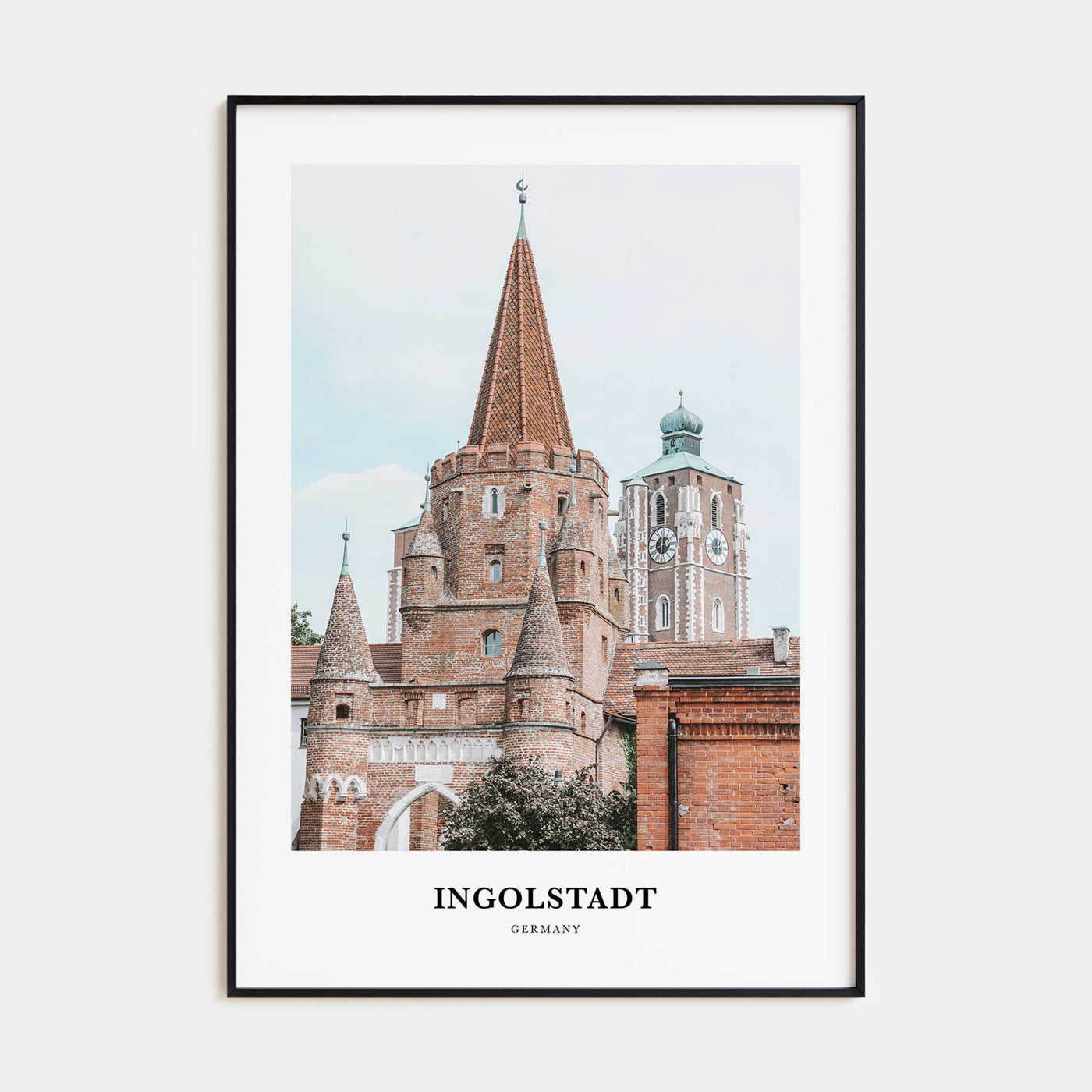 Ingolstadt Portrait Color Poster