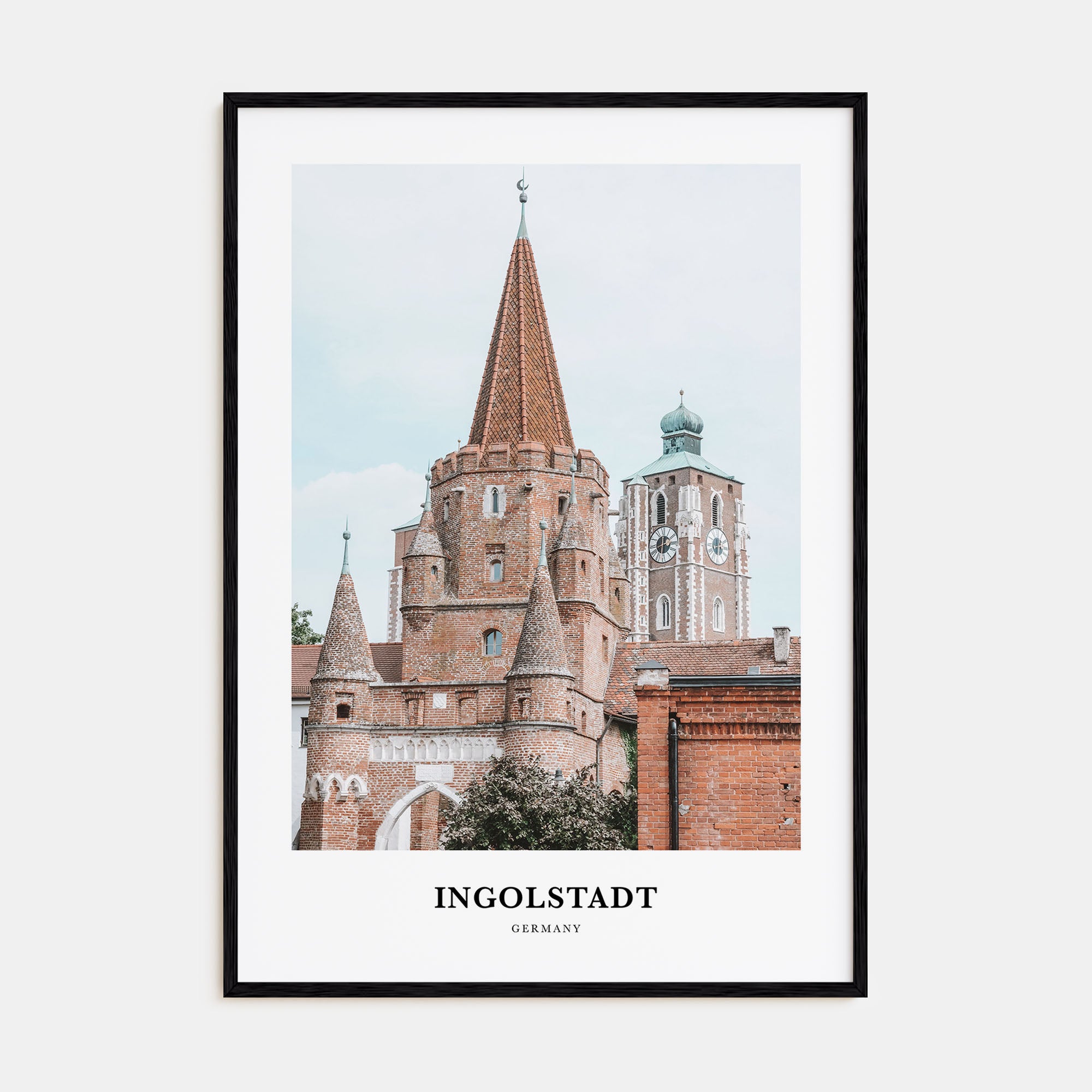 Ingolstadt Portrait Color Poster