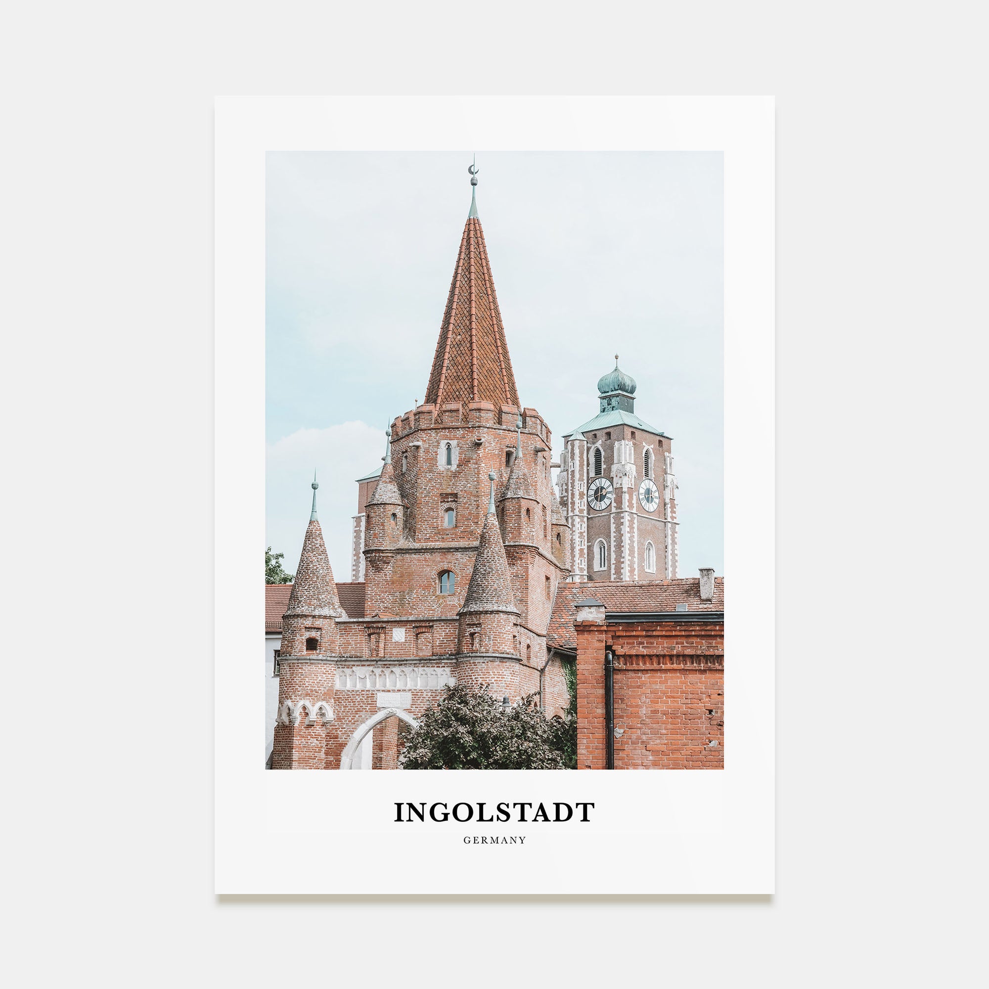 Ingolstadt Portrait Color Poster