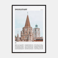 Ingolstadt Travel Color Poster