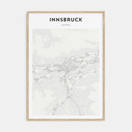 Innsbruck Map Portrait Poster