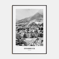 Innsbruck Portrait B&W Poster