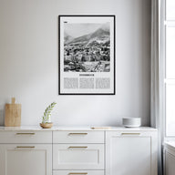 Innsbruck Travel B&W Poster