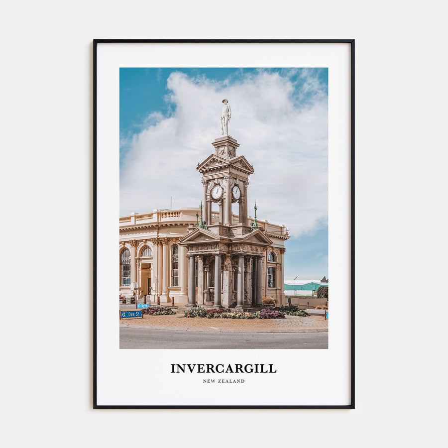 Invercargill Portrait Color Poster