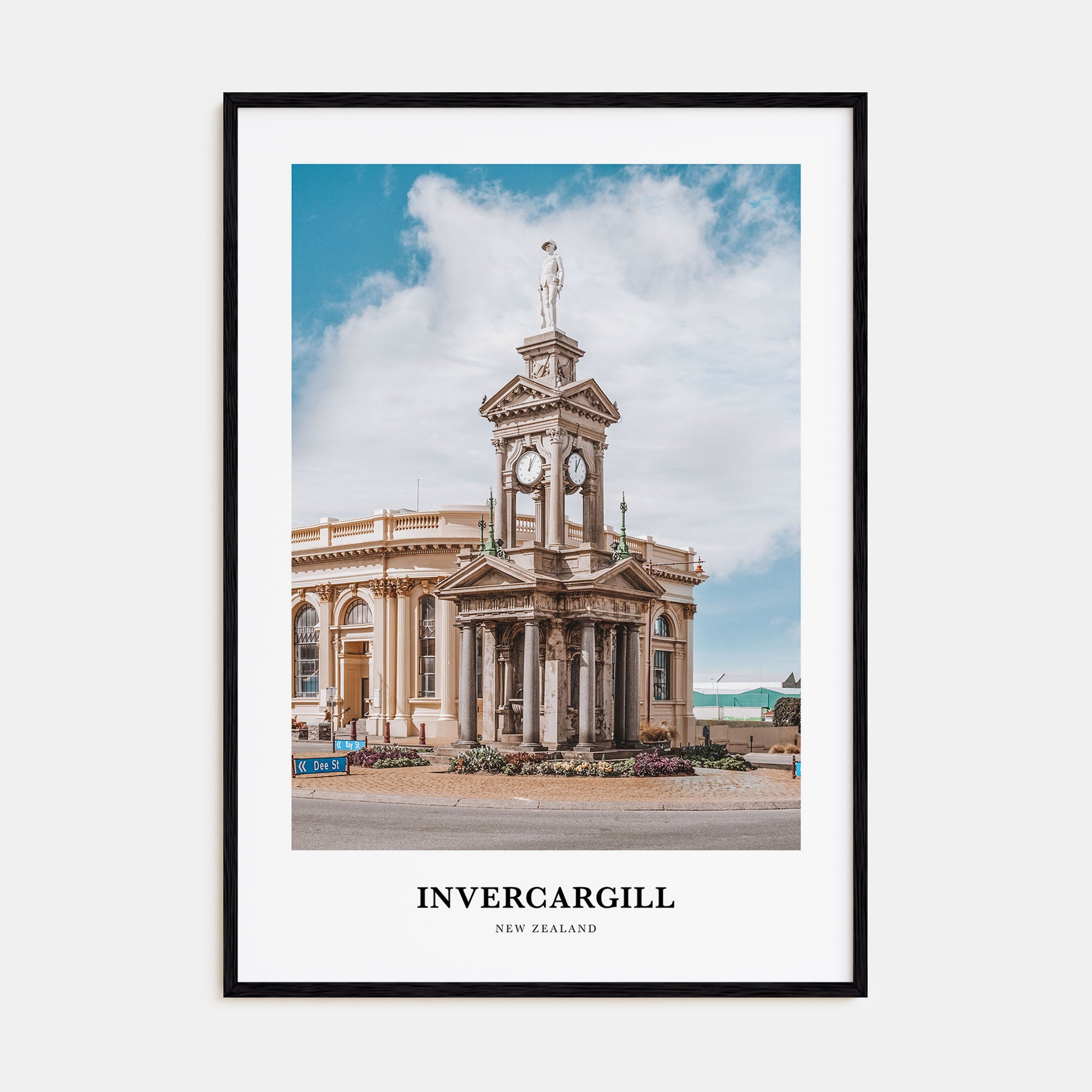 Invercargill Portrait Color Poster
