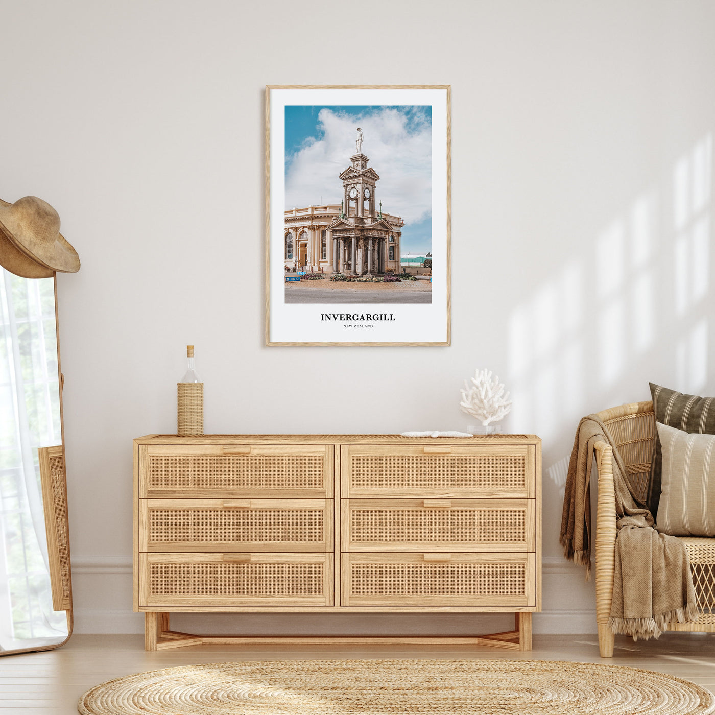 Invercargill Portrait Color Poster