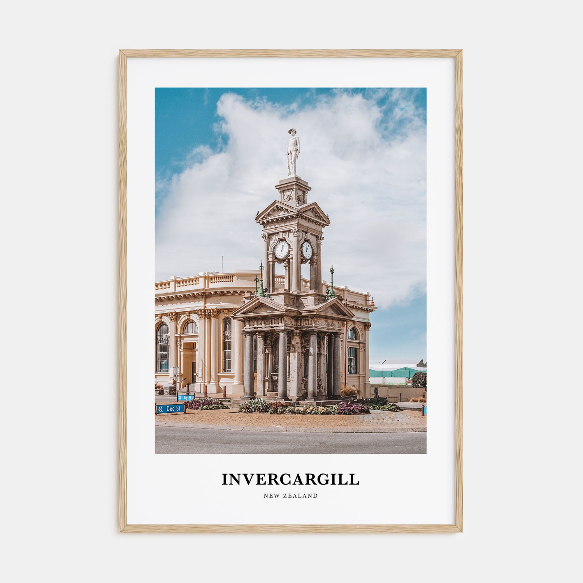 Invercargill Portrait Color Poster