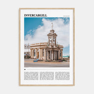 Invercargill Travel Color Poster