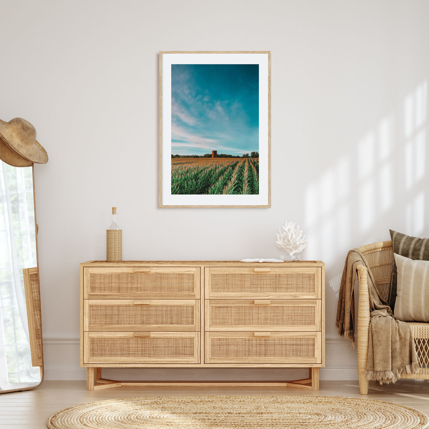 Iowa Photo Color Poster