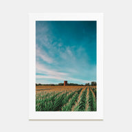 Iowa Photo Color Poster