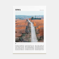 Iowa Travel Color Poster