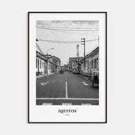 Iquitos Portrait B&W Poster