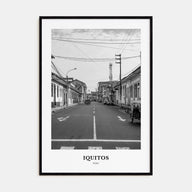 Iquitos Portrait B&W Poster