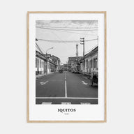 Iquitos Portrait B&W Poster
