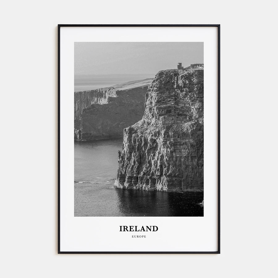 Ireland Portrait B&W No 1 Poster