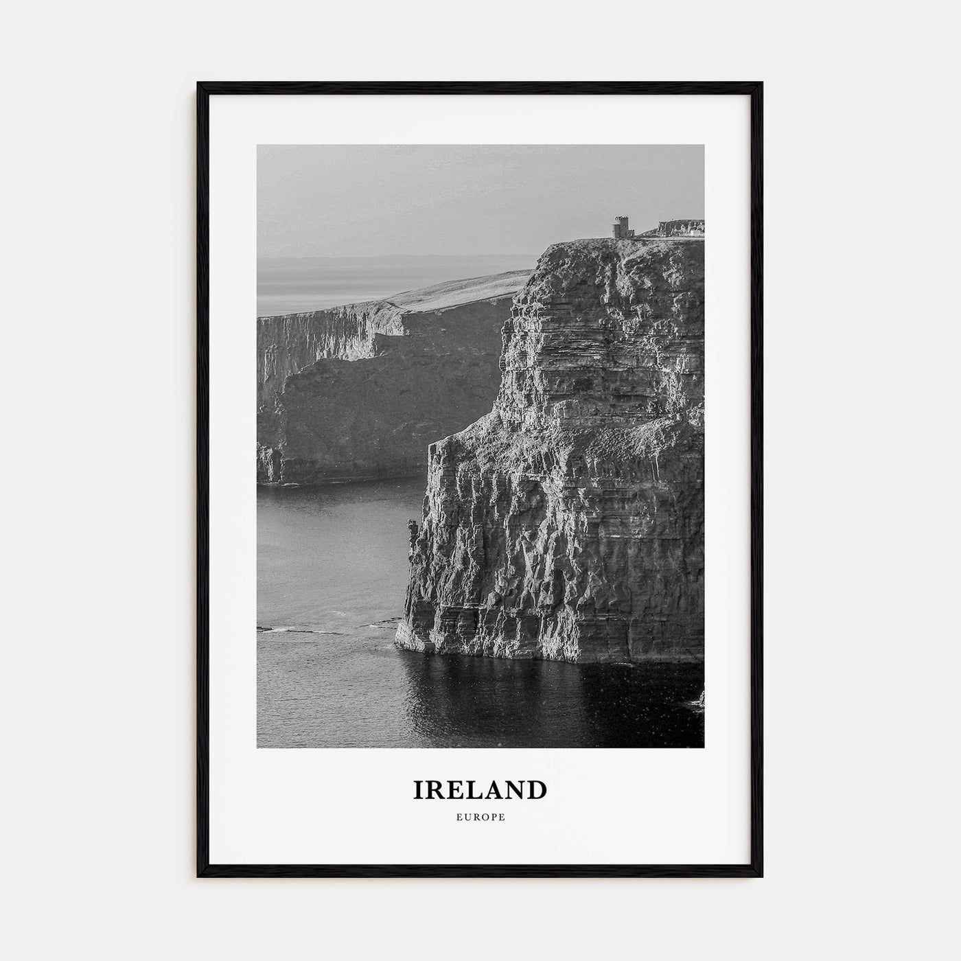 Ireland Portrait B&W No 1 Poster