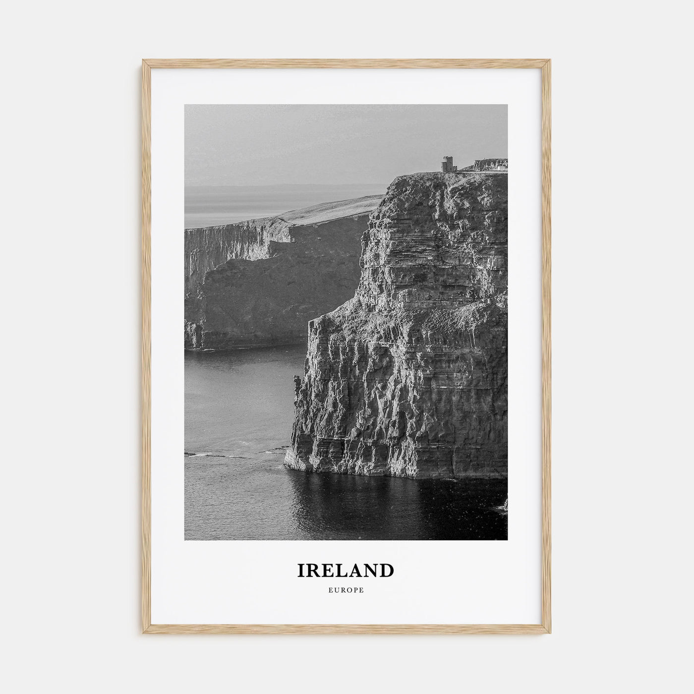 Ireland Portrait B&W No 1 Poster