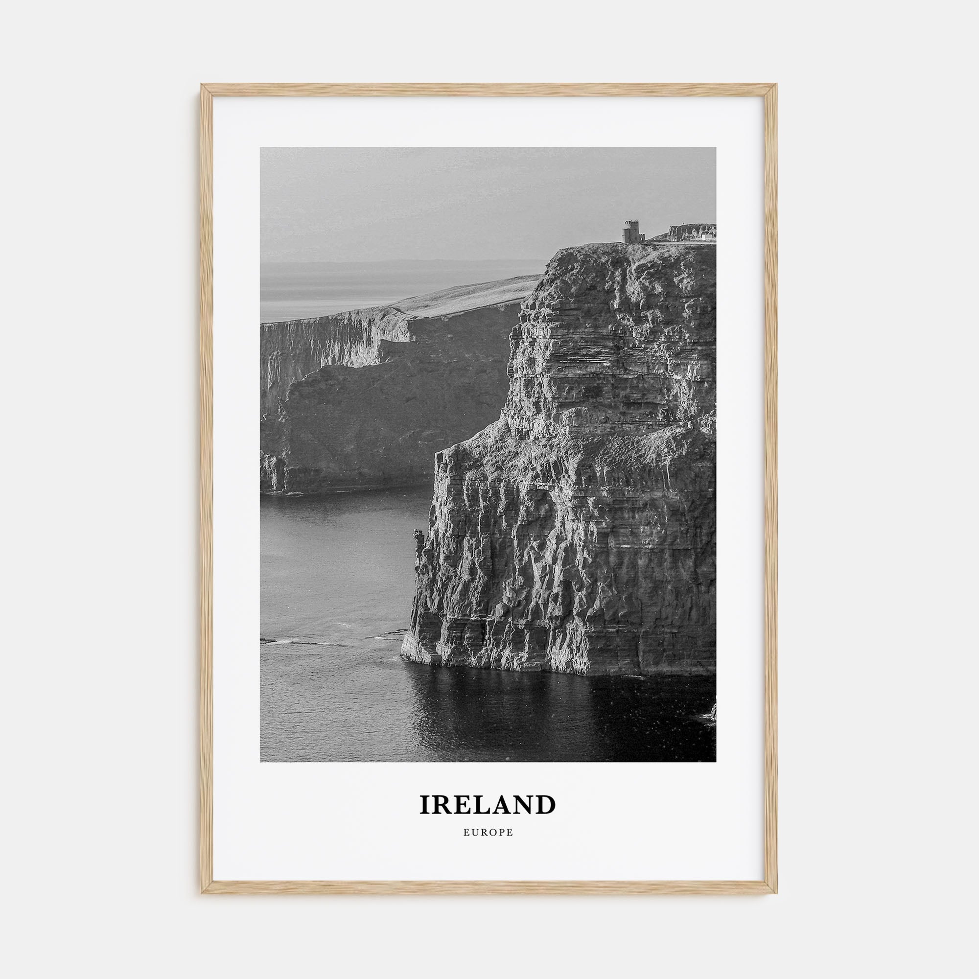 Ireland Portrait B&W No 1 Poster