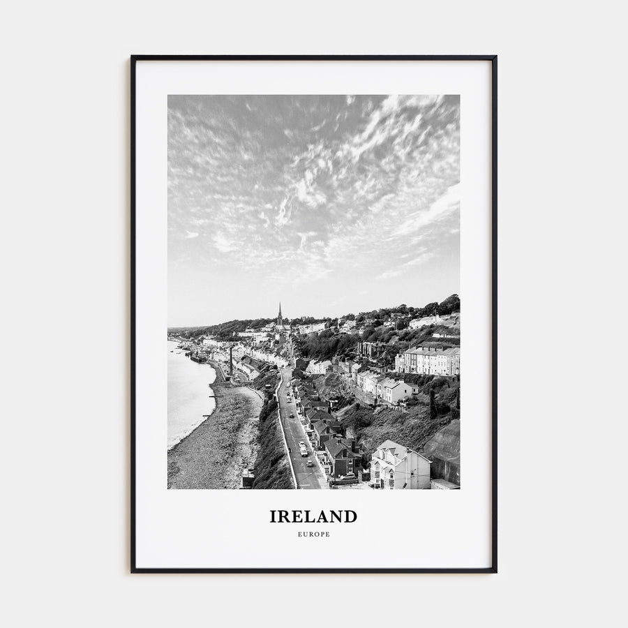 Ireland Portrait B&W No 2 Poster