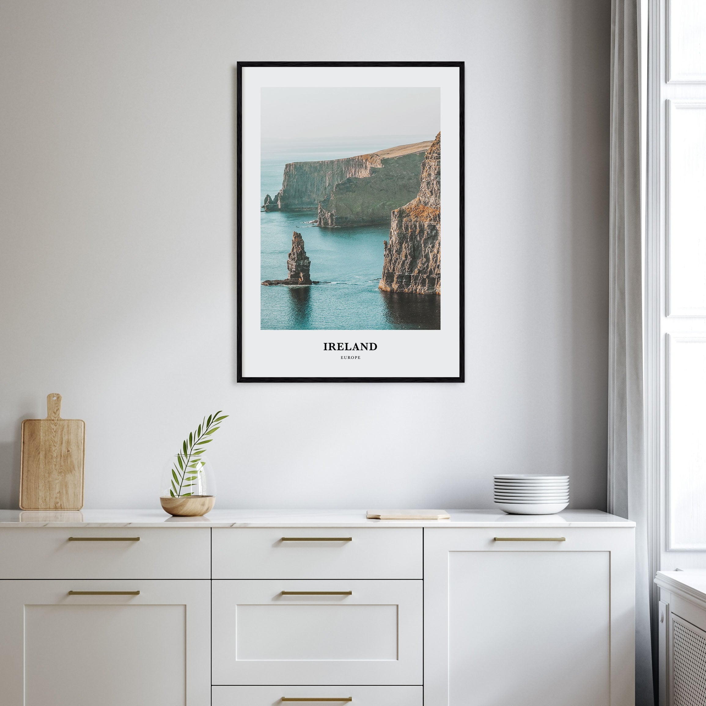 Ireland Portrait Color Poster