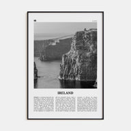 Ireland Travel B&W No 1 Poster