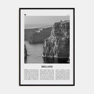 Ireland Travel B&W No 1 Poster