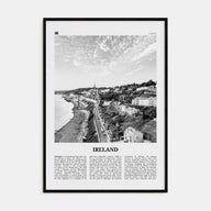 Ireland Travel B&W No 2 Poster