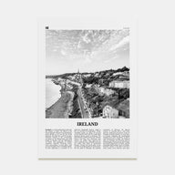 Ireland Travel B&W No 2 Poster