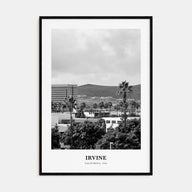 Irvine Portrait B&W No 2 Poster