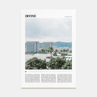Irvine Travel Color Poster
