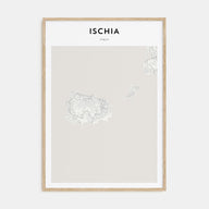 Ischia Map Portrait Poster