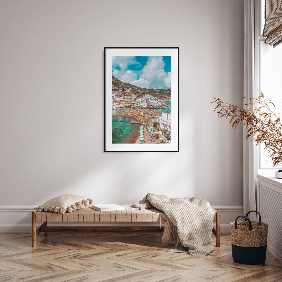 Ischia Photo Color Poster