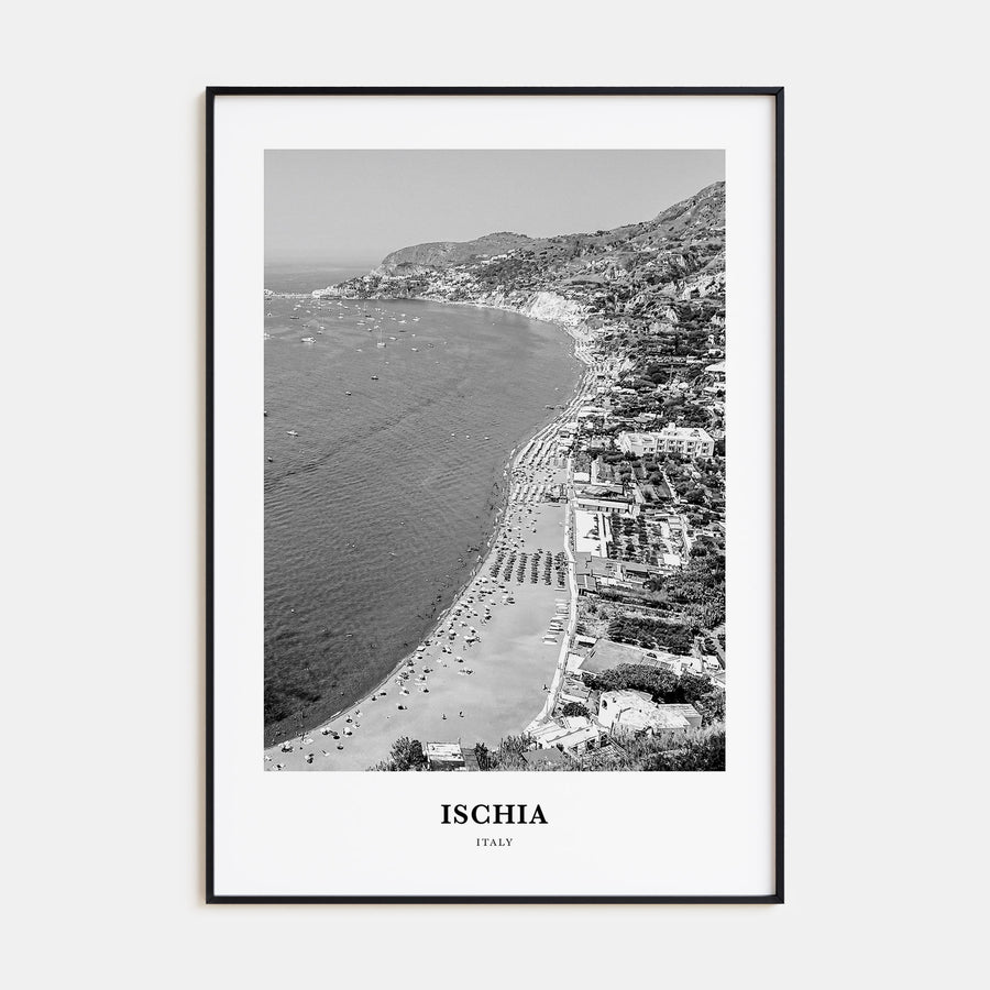 Ischia Portrait B&W Poster