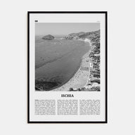 Ischia Travel B&W Poster